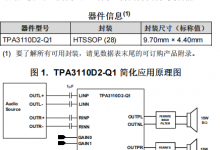 TPA3110D2 2X15W立體聲D類功放